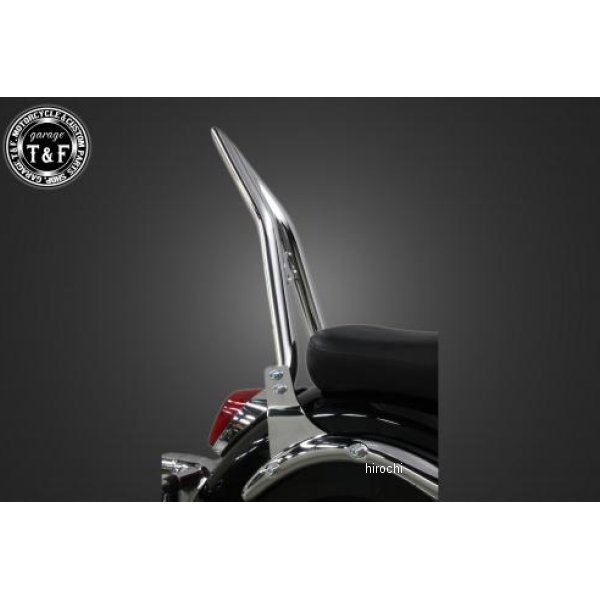 【New】 ガレージT＆F 極太φ38シーシーバーロング(メッキ)純正フェンダー専用 シャドウ400 703174 HD店