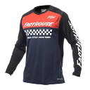【メーカー在庫あり】 ファストハウス FASTHOUSE MTB アロイメサ ロングスリーブ ジャージ ヒーサーレッド/ネイビー Sサイズ 5833-4308 ...