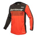 【メーカー在庫あり】 ファストハウス FASTHOUSE MTB マーキュリー クラシック ロングスリーブジャージ 黒/赤 Mサイズ 5851-0409 JP店