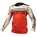 【メーカー在庫あり】 ファストハウス FASTHOUSE MTB ユース サイドワインダー アロイ ロングスリーブジャージ クリーム/赤 YMサイズ 5861-...