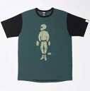 カドヤ KADOYA Tシャツ INVISIBLE RIDER ST カーキ/黒 Lサイズ 7887 JP店