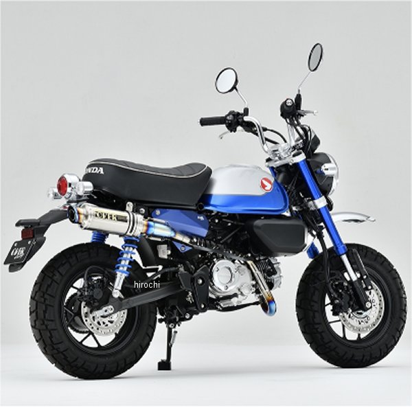 オーヴァー OVER フルエキゾースト GP-PERFORMANCE アップマフラー 政府認証 モンキー125 フルチタン 16-014-15 JP店