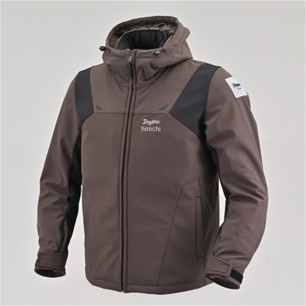 【メーカー在庫あり】 DAYTONA デイトナ DJ015 ALLソフトパーカー ブラウン 2XLサイズ 48608 JP店