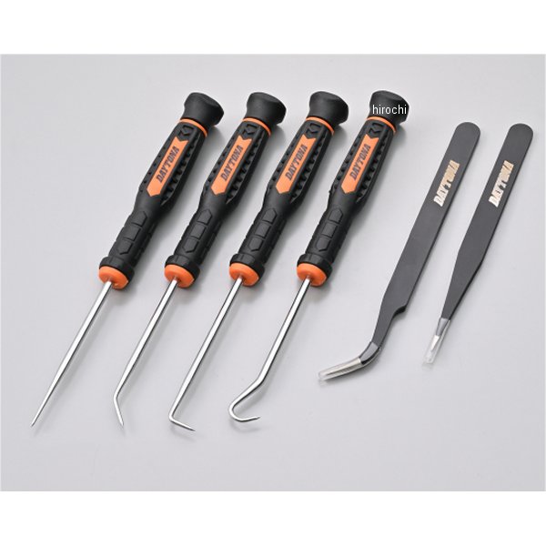 【メーカー在庫あり】 DAYTONA デイトナ ピックツール ピンセット付属 61373 JP店