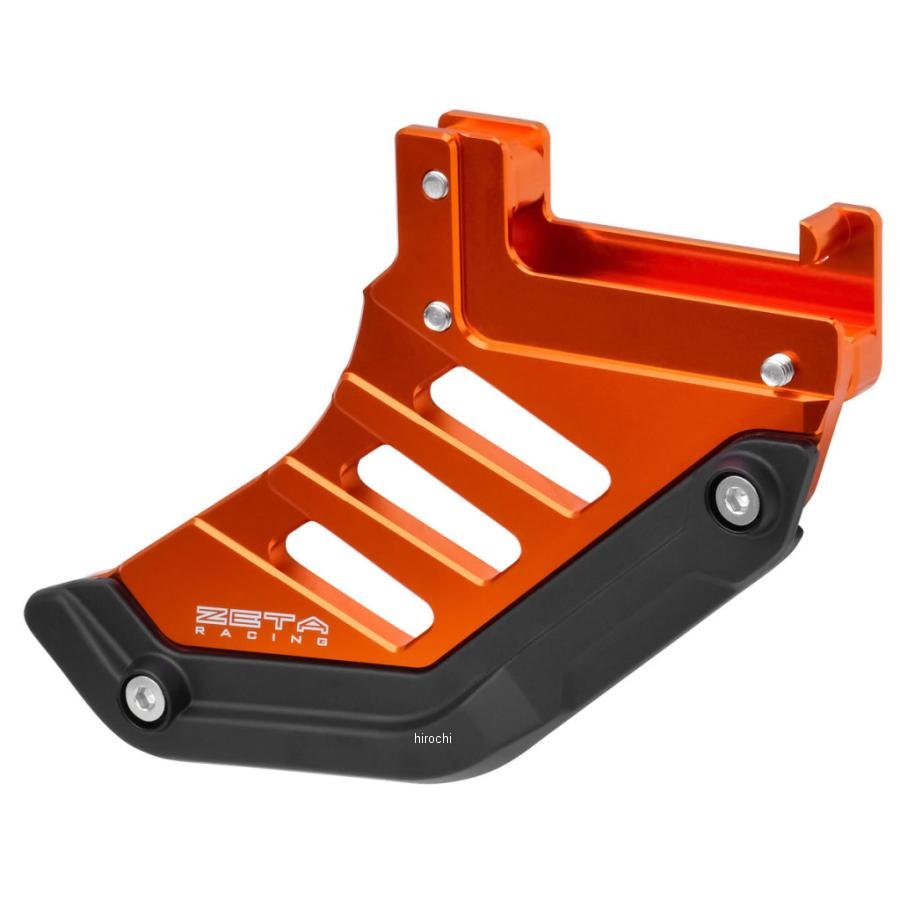 【メーカー在庫あり】 ジータ ZETA リアブレーキディスクガード オレンジ KTM EXC/XC-W/SX/XC/FE/TE/EC G6124 JP店