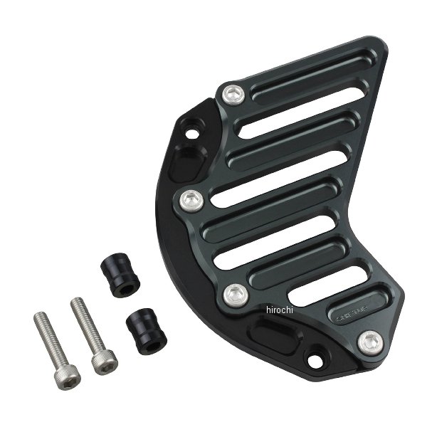 【メーカー在庫あり】 シフトアップ ビレットスプロケットカバー モンキー125、CT125 ハンターカブ、GROM ブラック／ガンメタ 260201-69 JP店