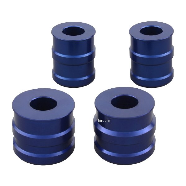 【メーカー在庫あり】 シフトアップ アクスルカラー フロント＆リヤセット GROM ブルー 260385-01 JP店(2.0)