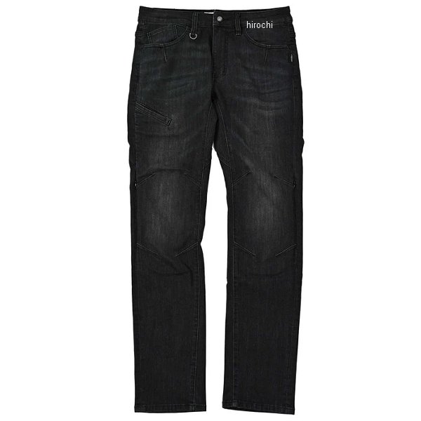 RIDEZ ライズ デニム 9.3OZ LIGHT CORDURA DENIM STRAIGHT TAPERD ブラック XL RDB...