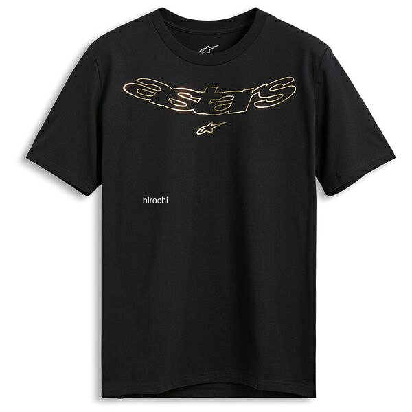 アルパインスターズ Tシャツ ルクソ ブラック Lサイズサイズ：Lカラー：ブラック素材:コーマリングスパンコットン60% ・ポリエステル40%・胸元にロゴアートを配置・ソフトな風合いのプリント仕上げ・首元内側プリント、外側ラベル付きD8755楽天 JP店