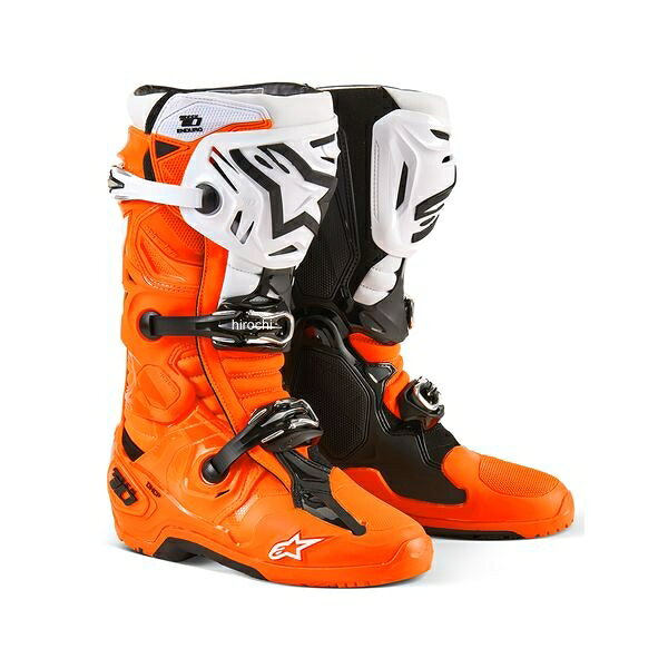 【メーカー在庫あり】 アルパインスターズ TECH10 ED オレンジフロー/ブラック/ホワイト 8(26.5cm)サイズ D8910 JP店