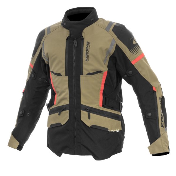 【メーカー在庫あり】 コミネ KOMINE 2025年秋冬モデル JK-635 エニグマG2 ラーマIIIジャケット サンド Lサイズ 07-635 JP店(2.0)