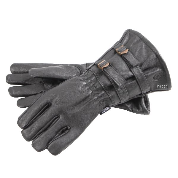 4524486113239 デグナー DEGNER 2025年秋冬モデル ウィンターレザーグローブ ブラック Mサイズサイズ：Mサイズカラー：ブラック素材:洗える鹿革/透湿防水フィルム/保温断熱中綿スリーブの長いガントレットタイプのウィンタ...