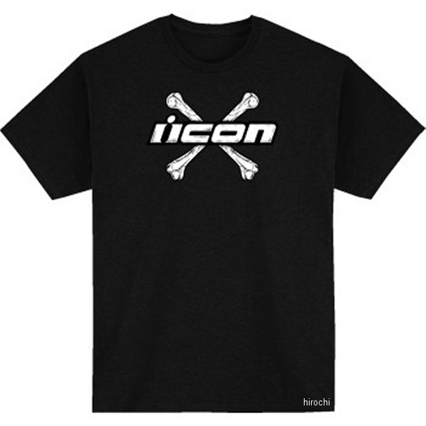 アイコン ICON Tシャツ CRESTFALLEN ブラック Mサイズ 3030-25471 JP店