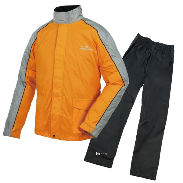 ラフ&ロード 2025年秋冬モデル デュアルテックスコンパクトレインスーツ オレンジ BLLサイズ RR7815ORB4 JP店
