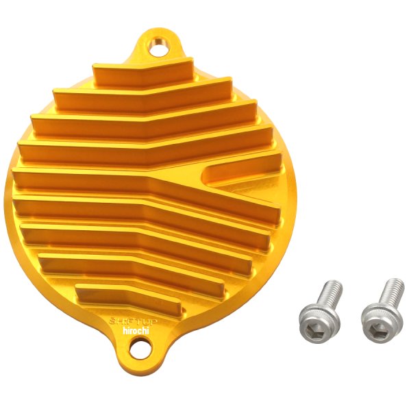 【メーカー在庫あり】 シフトアップ ビレットビックフィンカムカバー ゴールド 260113-04 JP店