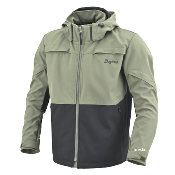 デイトナ ウィンドシフトソフトシェルジャケット DJー027 ダークグリーン XLサイズ 62756 JP店