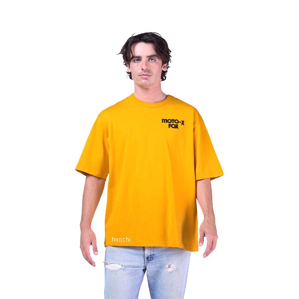 【メーカー在庫あり】 フォックス FOX Tシャツ MOTO-X マスタード Lサイズ 33426-4...