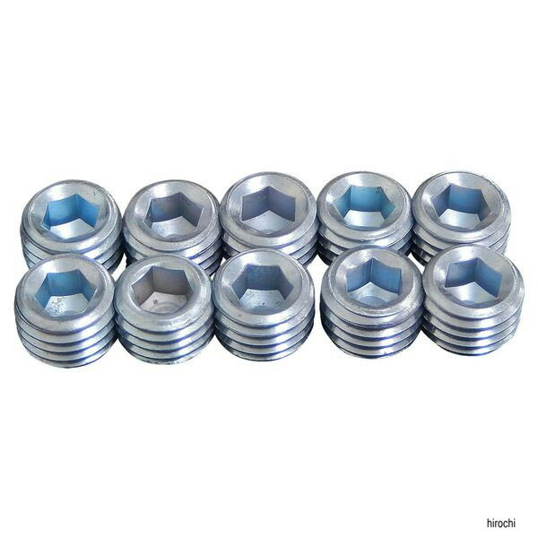 【メーカー在庫あり】 S&Sサイクル S&S Cycle キャブレターボウル バキュームプラグ 10個セット 50-015..