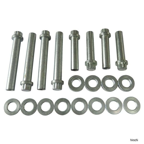 S&Sサイクル S&S Cycle ヘッドボルトキット TC88,96,103素材:ステンレススチール注意事項:組みつけの際は各種工具と専門的な知識、作業スキルが必要になる為、弊社では技術力のあるカスタムショップ等での取り付けをお勧め致します。93-3014楽天 JP店
