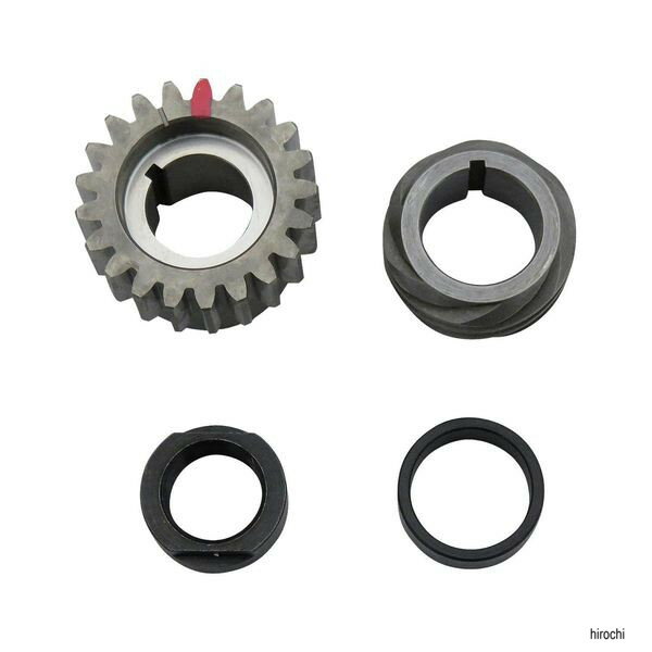 【メーカー在庫あり】 S&Sサイクル S&S Cycle ピニオンシャフトギアキット 77-89年 BT レッド 33-4148 ..