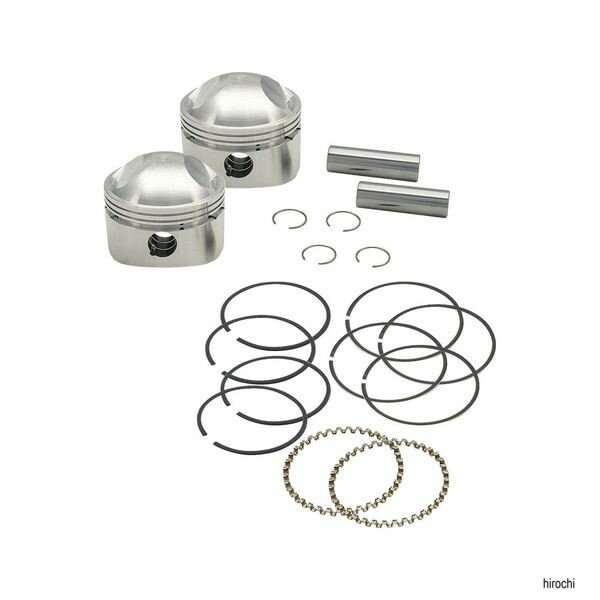 【メーカー在庫あり】 S&Sサイクル S&S Cycle S&S 鍛造ピストンセット 36-84年ストローカー +.060