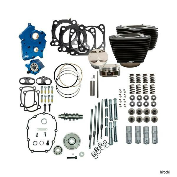 �ڥ᡼�����߸ˤ���� S&S�������� S&S Cycle 114to128�ѥ�ѥå� 550�������� ��󥯥�֥�å� ����M8 310-1106C JPŹ