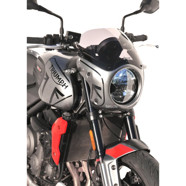 アルマックス ERMAX スクリーン付きビキニカウル トライアンフ TRIDENT660 21-25 ブラック/レッド 1521041-NR JP店