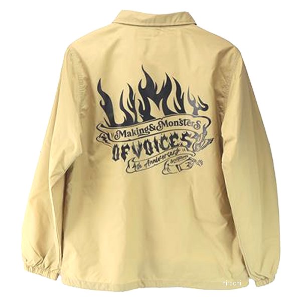 GOODS グッズ LIMIT OF VOICES コーチジャケット XLサイズ コヨーテ MMS-CJ004 JP店