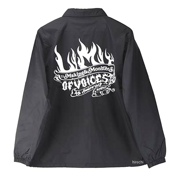 【メーカー在庫あり】 GOODS グッズ LIMIT OF VOICES コーチジャケット Mサイズ ブラック MMS-CJ017 JP店