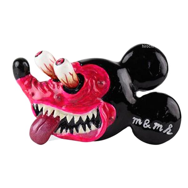 GOODS グッズ HIPPYMOUSE キーホルダー バレッタ ジャンキーピンク MMS-KE002 JP店