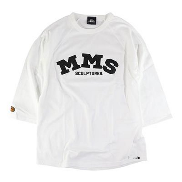 GOODS グッズ MMS RAGLAN! スリークォータースリーブ Mサイズ ホワイト MMS-RS002 JP店