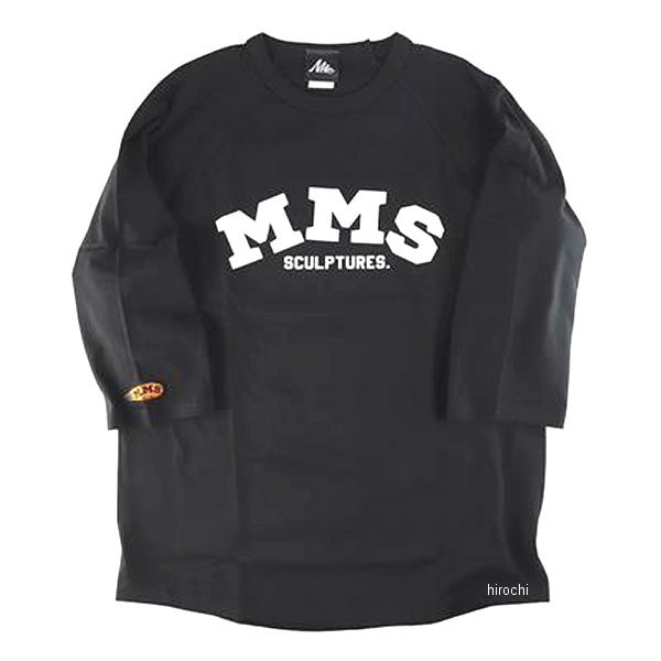 GOODS グッズ MMS RAGLAN! スリークォータースリーブ Mサイズ ブラック MMS-R ...