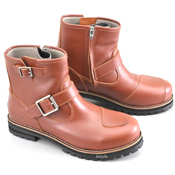 【メーカー在庫あり】 デイトナ DS-007 WP エンジニアブーツ レディース ブラウン 24.5cm 62885 JP店