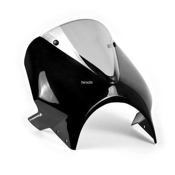 ピラミッドプラスチック Pyramid Plastics フライスクリーン グロス ブラック 25年 GB350S 21355 JP店