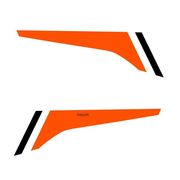 ピラミッドプラスチック Pyramid Plastics アンダーカウルデカール レッド&ブラック セット 22年-25年 XSR 900 BRA0220 JP店