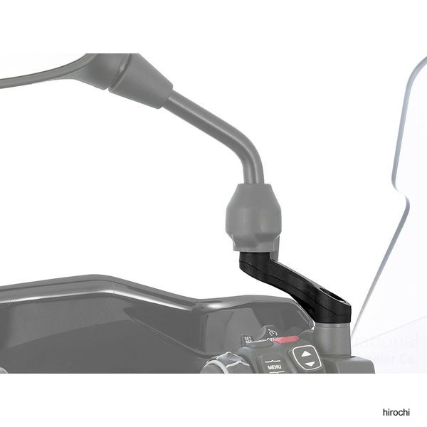 ワンダーリッヒ Wunderlich ワイド&ハイトアップ ミラーエクステンション 08年- BMW F650GS W26101-002 JP店