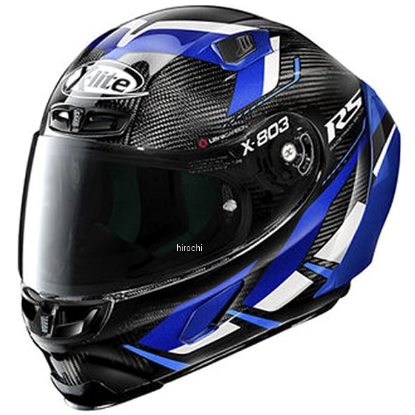 ノーラン NOLAN フルフェイスヘルメット X-803RS Ultra Carbon モトマスター 青/53 XLサイズ 33012 JP店