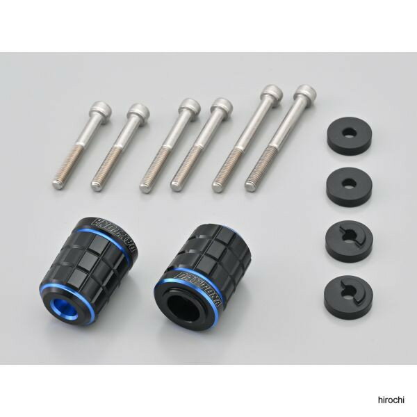 【メーカー在庫あり】 デイトナ ハンドルバーエンドプラグ BRICK M6 ホンダ 青 99716 JP店