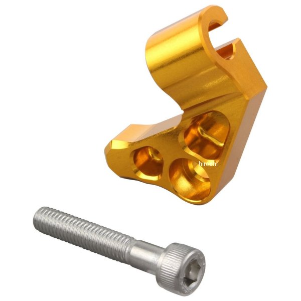 【メーカー在庫あり】 シフトアップ ビレットクラッチケーブルホルダー 21年−25年 GROM ゴールド 270105-04 JP店