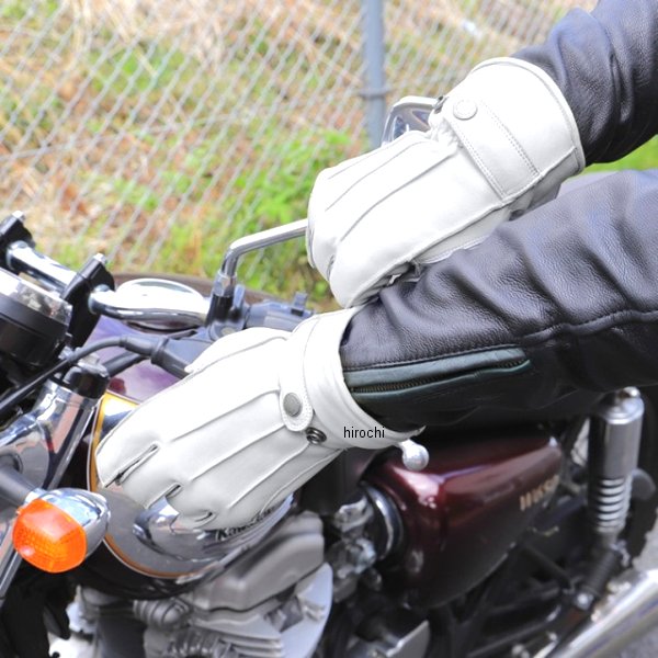 デグナー DEGNER WG-34 レザーグローブ アイボリー XSサイズ 4524486108129 JP店