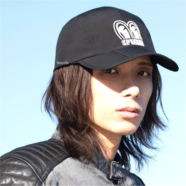 【メーカー在庫あり】 デグナー DEGNER SPCP-13 SP忠男 折りたたみキャップ ブラッ...