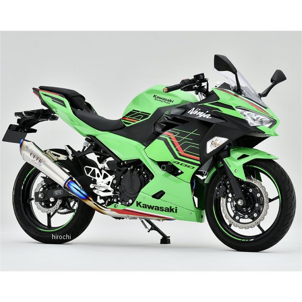 オーヴァー OVER フルエキゾースト TT-FORMULA RS+PRO 2-1 政府認証 23年以降 Ninja400 フルチタン 25-723-12 JP店