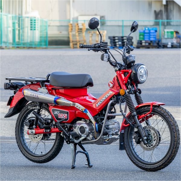 オーヴァー OVER フルエキゾースト TT-FORMULA RS+PRO Miniアップ 政府認証 23年以降 CT125 フルチタン 16-061-16 JP店
