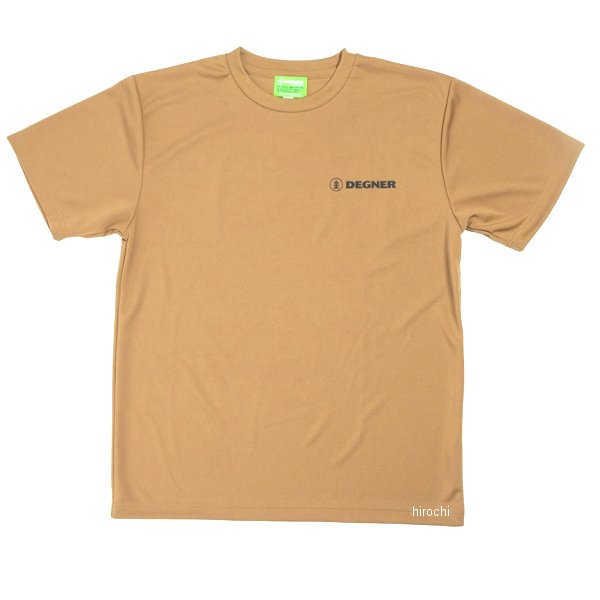 【New】【メーカー在庫あり】 デグナー DEGNER 24TS-3 ドライTシャツ ブラウン/ブラック XLサイズ 4524486114229 JP店(2)