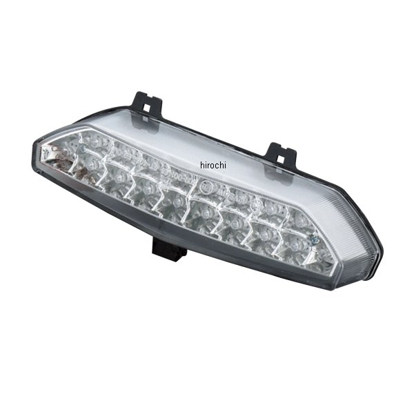 ポッシュ POSH LEDテールランプユニット カスタムタイプ クリアーカワサキ ZRX1200DAEG色:クリアー・純正交換タイプ・レンズカットの無いクリアーレンズにリフレクターボディを採用したカスタムタイプ・テールランプ用赤発光LED18ヶ※ナンバー灯機能はありません072090-91楽天 JP店