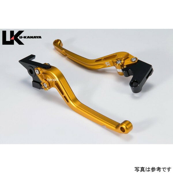 ユーカナヤ U-KANAYA アルミビレットレバーセット ツヤ無 スタンダード ロング 24年以降 スピード400 マットゴールド TR024-153-0112 JP店