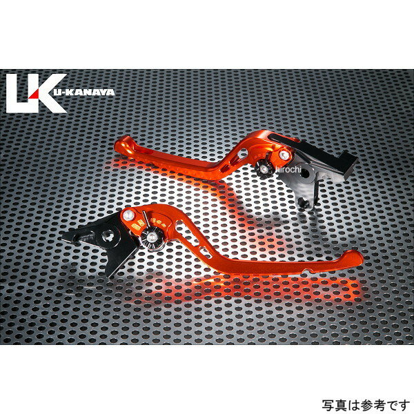ユーカナヤ U-KANAYA アルミビレットレバーセット GP ロング 24年以降 スピード400 オレンジ TR024-153-0508 JP店