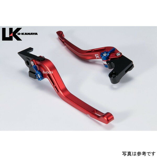 ユーカナヤ U-KANAYA アルミビレットレバーセット ツヤ無 GP ロング 24年以降 スピード400 マットレッド TR024-153-0515 JP店