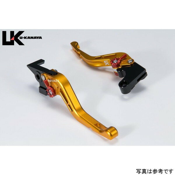 ユーカナヤ U-KANAYA アルミビレットレバーセット ツヤ無 GP ショート 24年以降 スピード400 マットゴールド TR024-153-0612 JP店