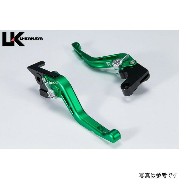 ユーカナヤ U-KANAYA アルミビレットレバーセット ツヤ無 GP ショート 24年以降 スピード400 マットグリーン TR024-153-0617 JP店